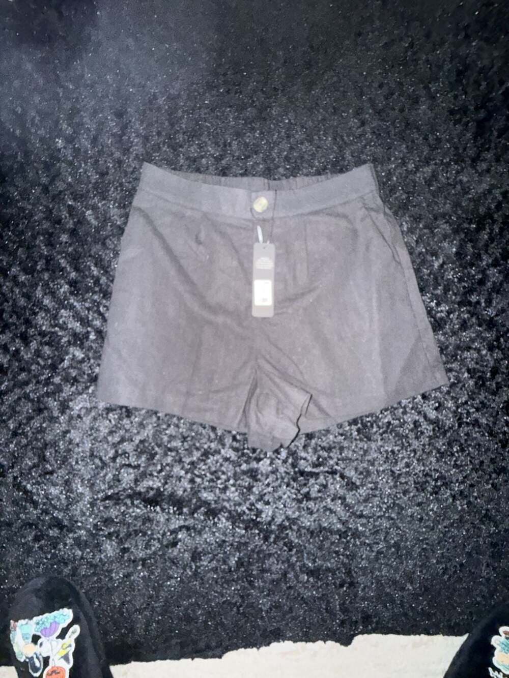 Fashion Nova Jordyn High Rise Micro Trouser Hot Short Grey New With Tags